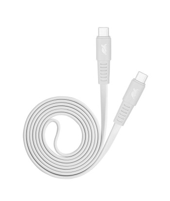 CABLE USB-C TO USB-C 1.2M/WHITE PS6005 WT12 RIVACASE