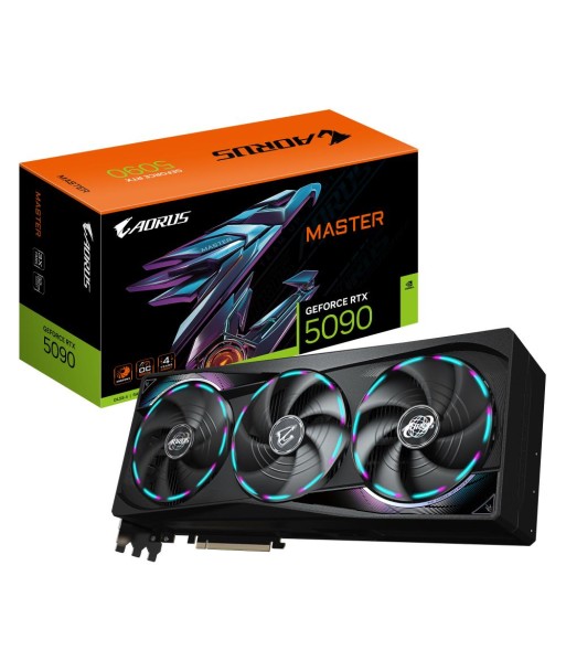 Graphics Card GIGABYTE NVIDIA GeForce RTX 5090 32 GB GDDR7 512 bit PCIE 5.0 16x GPU 2655 MHz Triple slot Fansink 1xHDMI