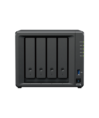 Synology DiskStation, DS425+, Intel Celeron, J4125, Processor frequency 2.0 GHz, 2 GB, DDR4, Black
