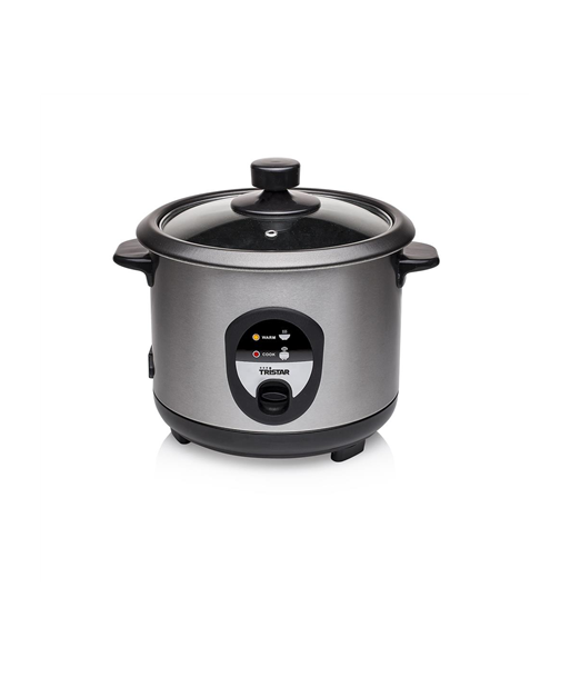 Tristar, Rice cooker, RK-6126, 400 W, 1 L, Grey Tristar, Rice cooker, RK-6126, 400 W, 1 L, Grey