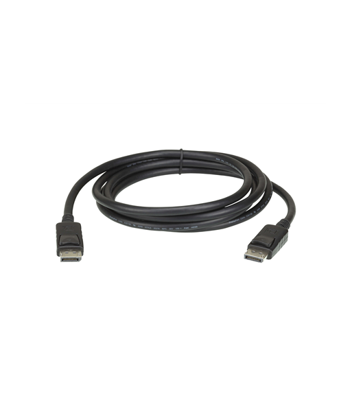 Aten, DisplayPort rev.1.2 Cable, Black, DP to DP, 3 m