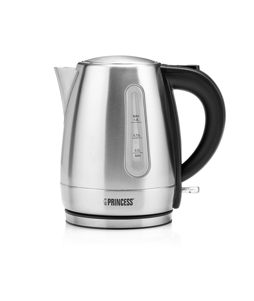 Princess Kettle, 236023, Electric, 2200 W, 1 L, Stainless Steel, 360° rotational base, Silver Princess Kettle, 236023, Electric, 2200 W, 1 L, Stainless Steel, 360° rotational base, Silver
