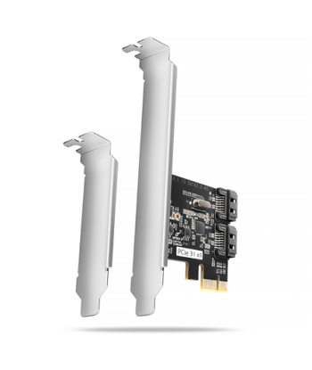 AXAGON Two-channel SATA III PCI-Express controller with two internal SATA port outputs | PCES-SJ2