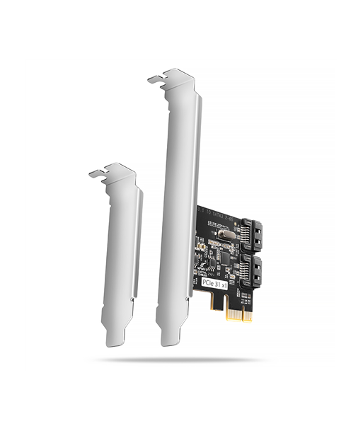 AXAGON Two-channel SATA III PCI-Express controller with two internal SATA port outputs | PCES-SJ2 AXAGON Two-channel SATA III PCI-Express controller with two internal SATA port outputs | PCES-SJ2