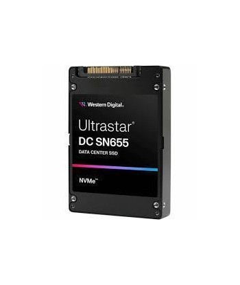 SSD WESTERN DIGITAL SSD series Ultrastar DC SN655 3.84TB PCIe Gen4 NVMe NAND flash technology TLC Write speed 2600 MBytes/sec