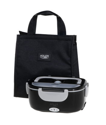 Adler, Electric lunch box with 5 litres thermal bag, AD 4521, 1 L, Black, Lid included