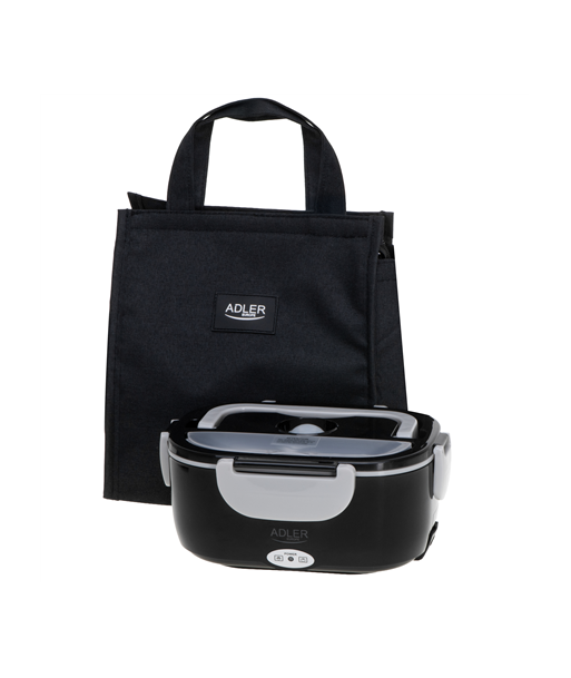 Adler, Electric lunch box with 5 litres thermal bag, AD 4521, 1 L, Black, Lid included Adler, Electric lunch box with 5 litres thermal bag, AD 4521, 1 L, Black, Lid included
