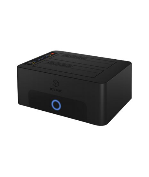 Raidsonic | Icy Box | IB-1232CL-U3 Dockingstation, 2x SATA 2.5" and/or 3.5" to 1x USB 3.2 Gen 1 Host + UASP