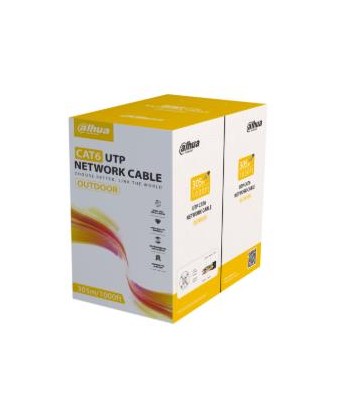 CABLE CAT6 UTP 305M BLACK/PFM920-6UN DAHUA