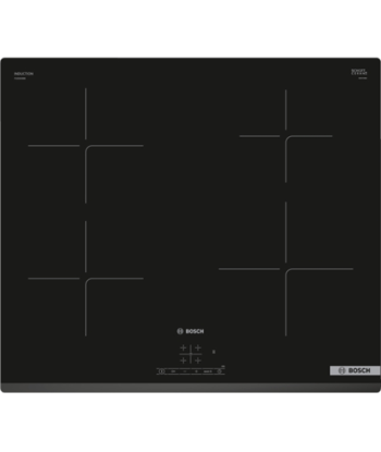 Pliidiplaat Bosch, PUE63KBB6E, Induction, Number of burners/cooking zones 4, Touch, Timer, Black