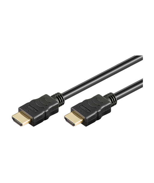 Goobay 60627 High Speed HDMI Cable with Ethernet, 4K/60Hz, Black | HDMI | 15 m