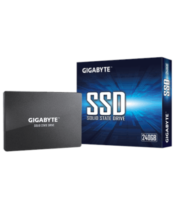 Gigabyte, GP-GSTFS31240GNTD, 240 GB, SSD form factor 2.5-inch, Solid-state drive interface SATA, Read speed 500 MB/s, Write