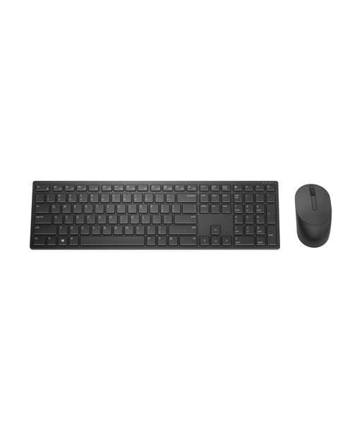Juhtmevaba klaviatuur ja hiir Dell, Pro Keyboard and Mouse (RTL BOX), KM5221W, Batteries included, EN/LT, Black, Wireless