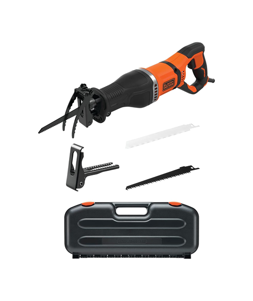 BLACK & DECKER, Reciprocating Saw with Kit Box, BES301K-QS, 750 W