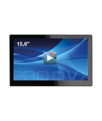 ProDVX SD-15 15.6" HD LCD Monitor/1920 x 1080/16:9/250 Ca/Vesa/Black, ProDVX, Signage, SD-15, 15.6", 250 cd/m²
