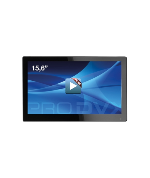 ProDVX SD-15 15.6" HD LCD Monitor/1920 x 1080/16:9/250 Ca/Vesa/Black, ProDVX, Signage, SD-15, 15.6", 250 cd/m²