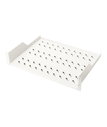Digitus, Fixed Shelf for Racks, DN-97610, White, Perfect for storage of components which are not 483 mm (19”) suitable, Slim