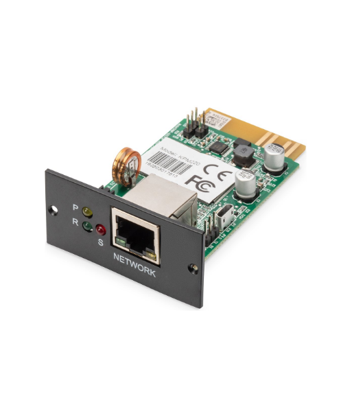 Digitus | SNMP and WEB card for DIGITUS OnLine UPS rack mount units | DN-170100-1 Digitus | SNMP and WEB card for DIGITUS OnLine UPS rack mount units | DN-170100-1