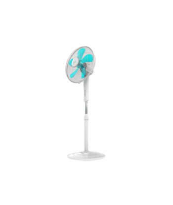 Põrandaventilaator Cecotec EnergySilence 530 Power Connected, White, Diameter 40 cm, Number of speeds 3, Oscillation, 50 W