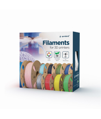 Gembird Plastic filament for cleaning 3D printer nozzle, 1.75 mm 100gr. | 3DP-CLN1.75-01