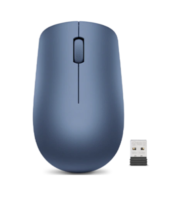 Lenovo, Wireless Mouse, 530, Optical Mouse, 2.4 GHz Wireless via Nano USB, Abyss Blue, 1 year(s)