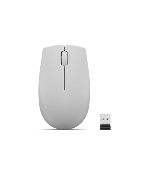 Компьютерная мышь Lenovo, Compact with battery, 300, Wireless, Arctic Grey Компьютерная мышь Lenovo, Compact with battery, 300, Wireless, Arctic Grey