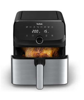 TEFAL Easy Fry Mega Air Fryer, EY855D10, Power 1700 W, Capacity 7.5 L, Black