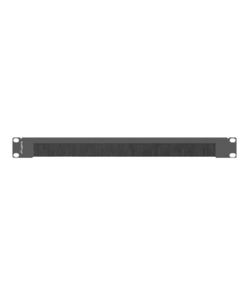 Lanberg 19" Brush Panel 1U | AK-1103-B | Black