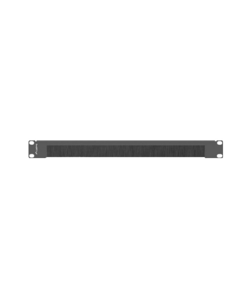 Lanberg 19" Brush Panel 1U | AK-1103-B | Black