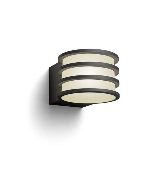 Philips Hue Lucca Wall Lantern, E27, 9 W, Warm white