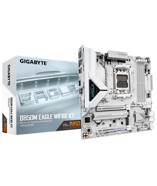 Mainboard GIGABYTE AMD B850 SAM5 Micro-ATX Memory DDR5 Memory slots 4 1xPCI-Express 3.0 4x 1xPCI-Express 4.0 4x	 1xPCI-Express