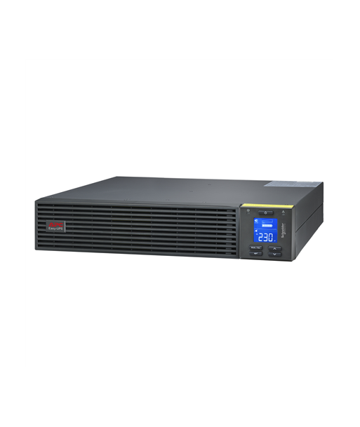 APC Easy UPS On-Line, 1000VA/900W, Rackmount 2U, 230V, 3x IEC C13 outlets, Intelligent Card Slot, LCD, W/ Rail Kit | Schneider