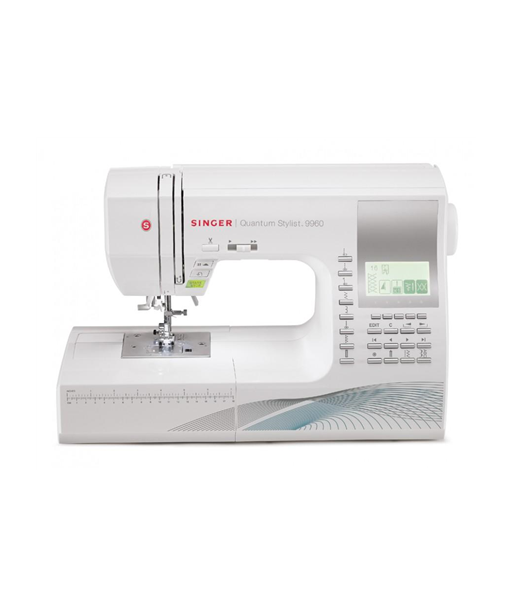 ?Singer, Quantum Stylist™ 9960, Number of stitches 600, Automatic, Number of buttonholes 13, Power 55 W, White
