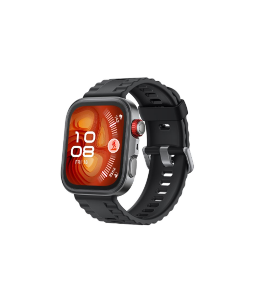 Huawei Watch FIT4, Fluorelastomer Black strap, Seiya-B19F