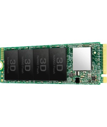 SSD TRANSCEND 2TB PCIe Gen3 NVMe NAND flash technology 3D NAND Write speed 1900 MBytes/sec Read speed 3200 MBytes/sec Form