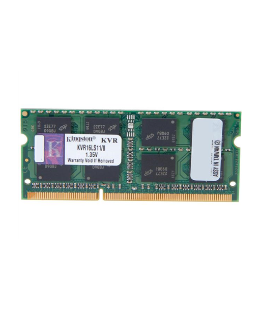 Kingston, 8 GB, DDR3, 1600 MHz, Notebook, Registered No, ECC No