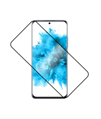 Fixed Screen protector, Xiaomi, 15, Tempered glass, Black, Full Cover 2.5D