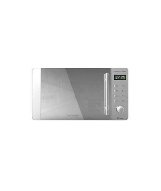 Cecotec Microwave Oven, ProClean 5120 Mirror, Free standing, 20 L, 700 W, Grill, ‎Stainless Steel