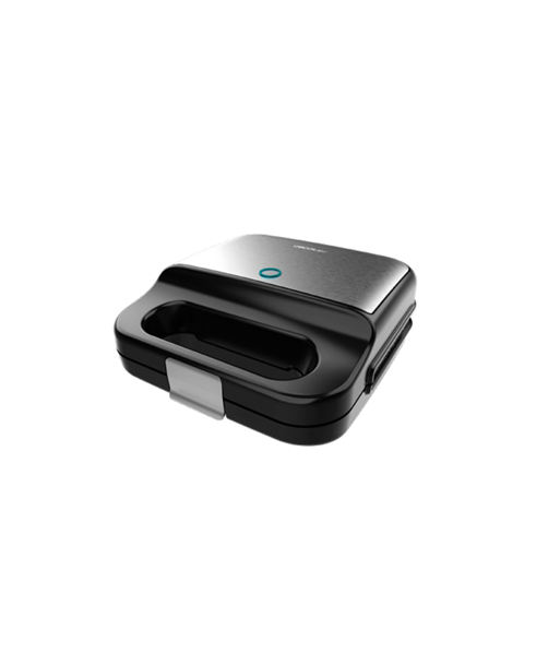 Cecotec Sandwich Maker, Rock’nToast 4in1, 1000 W, Number of plates 4, Black
