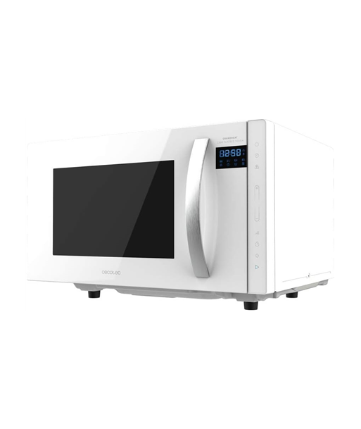 Cecotec Microwave Oven, GrandHeat 2300 Flatbed Touch White, Free standing, 23 L, 800 W, White Cecotec Microwave Oven, GrandHeat 2300 Flatbed Touch White, Free standing, 23 L, 800 W, White