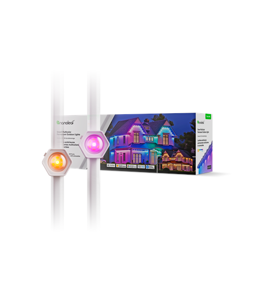 Nanoleaf Smart Multicolor Permanent Outdoor Lights Starter Kit 15m|Nanoleaf