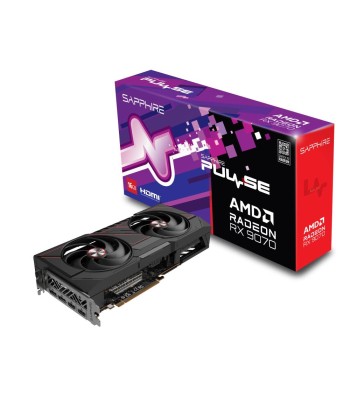 Видеокарта SAPPHIRE AMD Radeon RX 9070 16 GB GDDR6 256 bit PCIE 5.0 16x Dual Slot Fansink 2xHDMI 2xDisplayPort 11349-03-20G