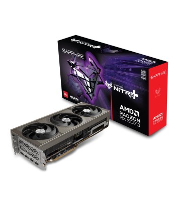 SAPPHIRE AMD Radeon RX 9070 16GB GDDR6 Kolme pesaga videokaart