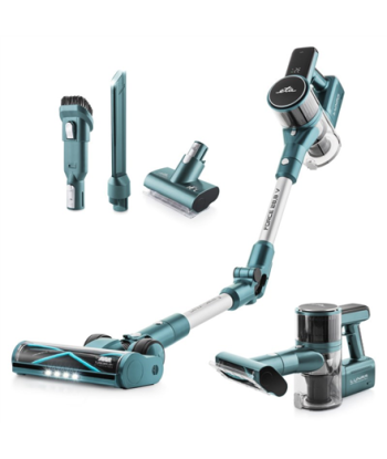 Tolmuimeja ETA, ETA423890000 Lunar, Cordless operating, Handstick, 400 W, 28.8 V, Operating time (max) 50 min, Blue/Green