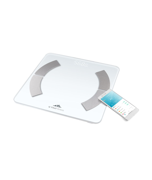 ETA Personal Scale, ETA277990000 Vital Fitness, Maximum weight (capacity) 180 kg, Accuracy 100 g, Body Mass Index (BMI) ETA Personal Scale, ETA277990000 Vital Fitness, Maximum weight (capacity) 180 kg, Accuracy 100 g, Body Mass Index (BMI)