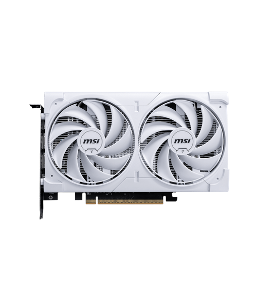 MSI GeForce RTX 5060 8G VENTUS 2X OC WHITE, NVIDIA, 8 GB, GeForce RTX 5060, GDDR7, HDMI ports quantity 1, PCI Express Gen 5
