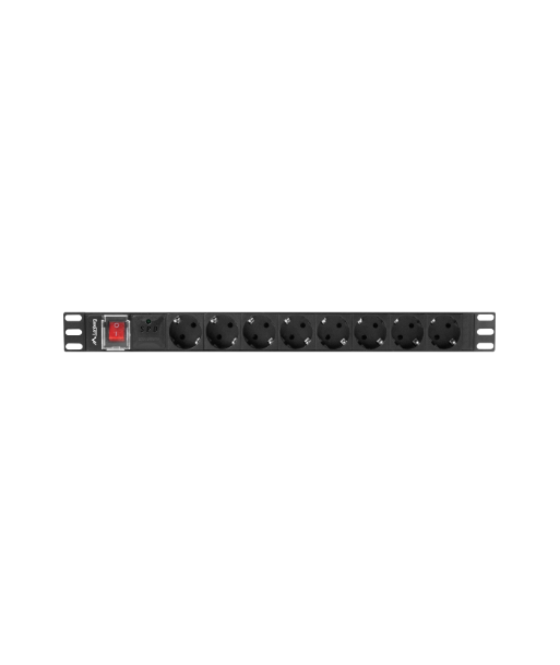 Lanberg Power Distribution unit 19", 8 outlets, black | Lanberg