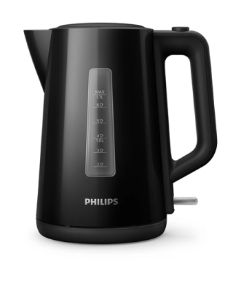 Philips, Kettle, HD9318/20, Electric, 2200 W, 1.7 L, Plastic, 360° rotational base, Black