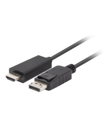 Lanberg, DisplayPort to HDMI Cable, DisplayPort Male, HDMI Male, DP to HDMI, 1.8 m