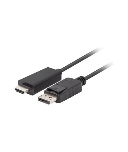 Lanberg, DisplayPort to HDMI Cable, DisplayPort Male, HDMI Male, DP to HDMI, 1.8 m Lanberg, DisplayPort to HDMI Cable, DisplayPort Male, HDMI Male, DP to HDMI, 1.8 m